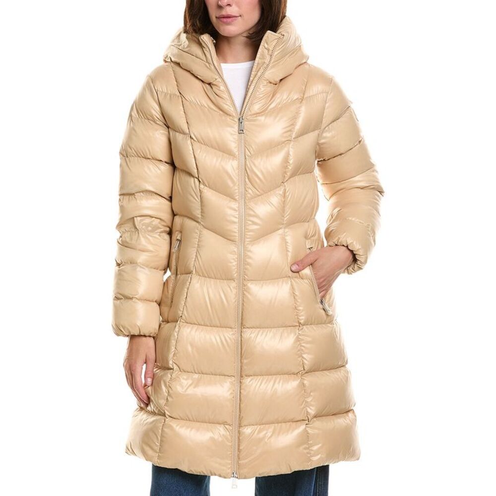 Moncler Womens Down Puffer Jacket, Brown